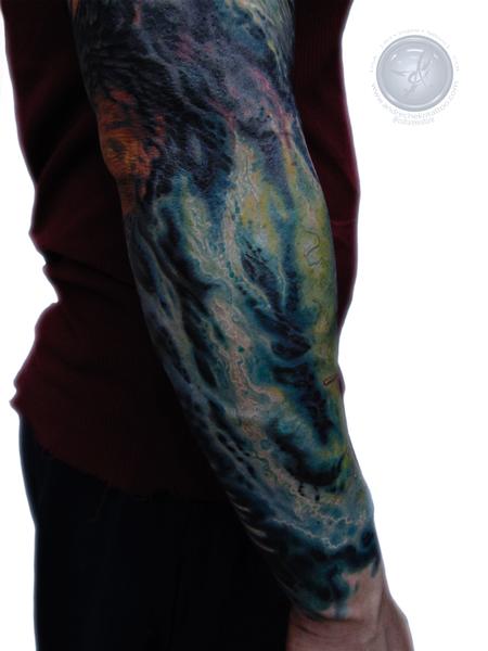 Tribal - Abstract Galaxy color sleeve
